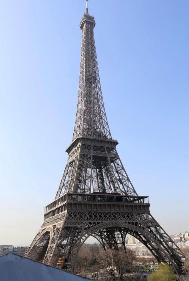 Overlooking The Tour Eiffel